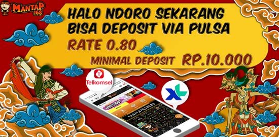 banner sekarang raja slot Indonesia MANTAP168 menyediakan deposit slot pulsa minimal 10000